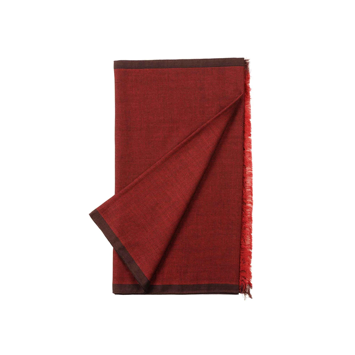 Echarpe Laine Et Soie Rouge Chiné 3 Echarpe Laine Et Soie Rouge Chiné