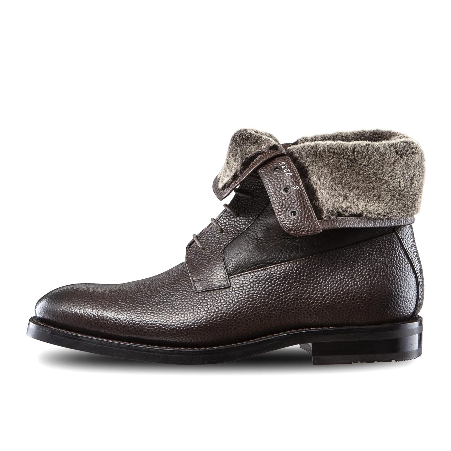 Bottines Fourrées Balmoral Almaty 323 Marron 5 Bottines Fourrées Balmoral Almaty 323 Marron – Image 3