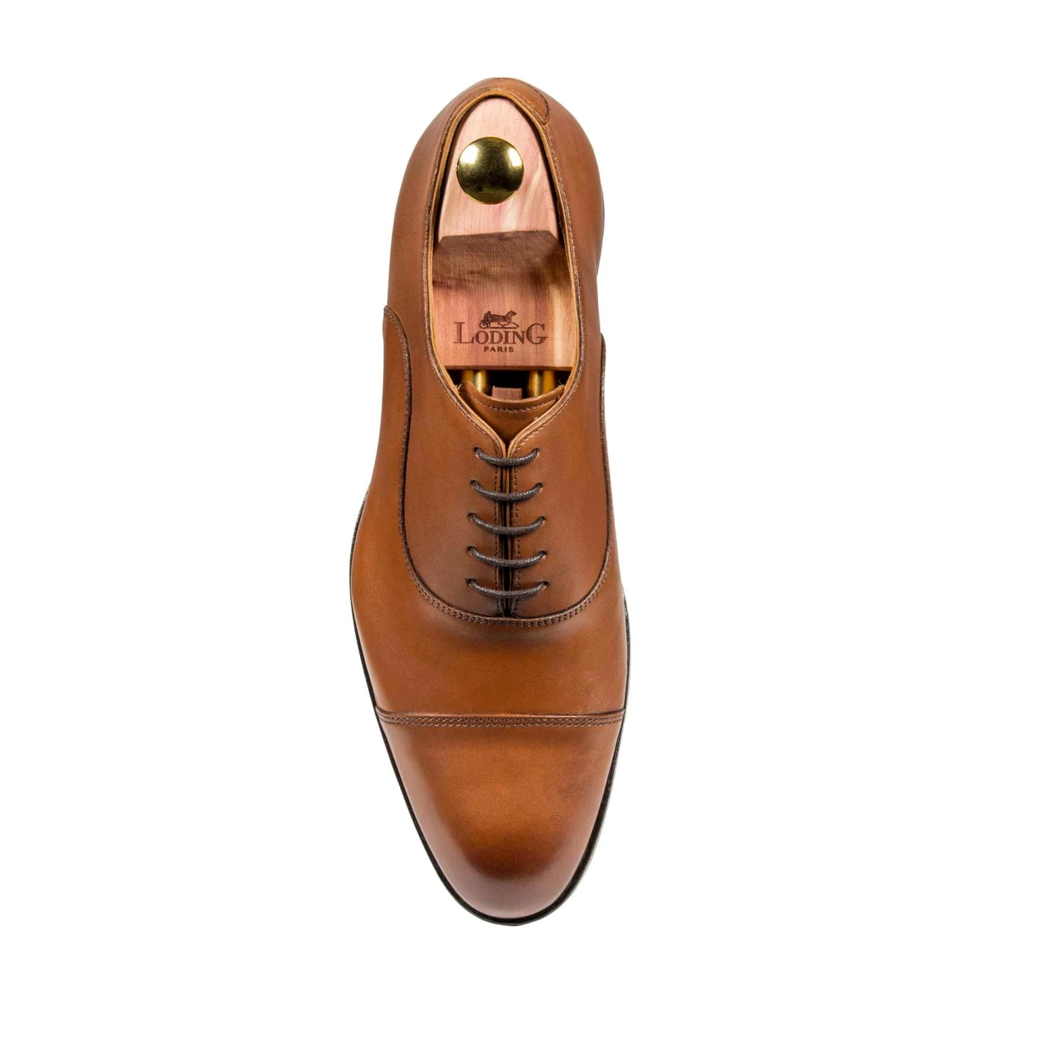 Richelieu à Bout Droit Rapporté Churchill 1003 Armagnac 4 Richelieu à Bout Droit Rapporté Churchill 1003 Armagnac – Image 2