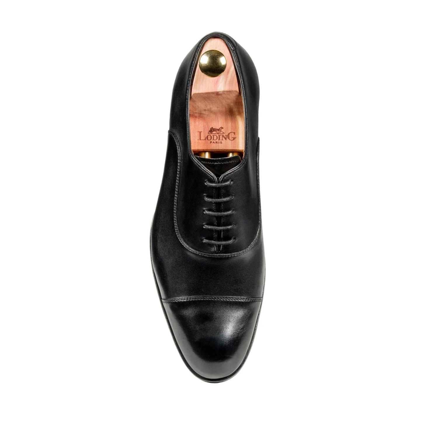 Richelieu à Bout Droit Rapporté Churchill 1003 Noir 4 Richelieu à Bout Droit Rapporté Churchill 1003 Noir – Image 2