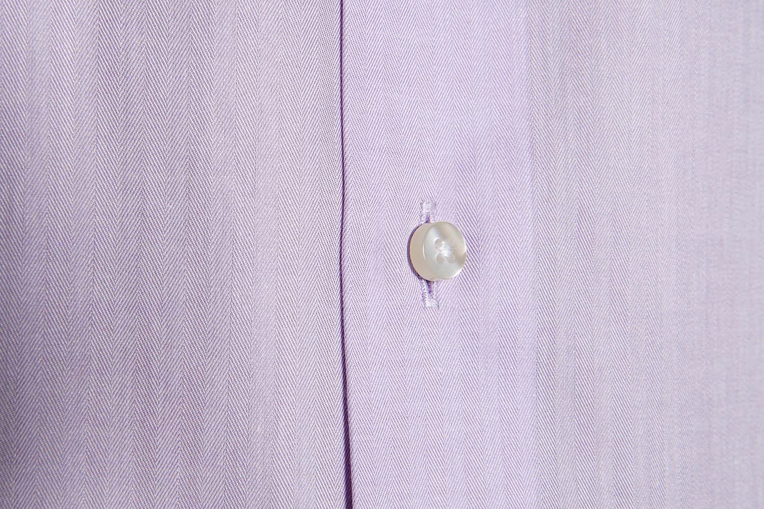 Chemise Cintrée 100% Coton Chevrons Parme 4 Chemise Cintrée 100% Coton Chevrons Parme – Image 2