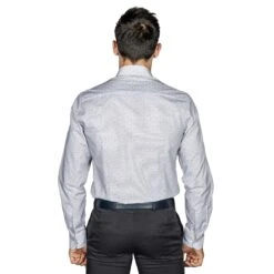 Chemise Cintrée Motifs Fantaisie Bleu 7 Chemise Cintrée Motifs Fantaisie Bleu -Loding 4312