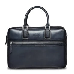 Porte-document En Cuir Marine