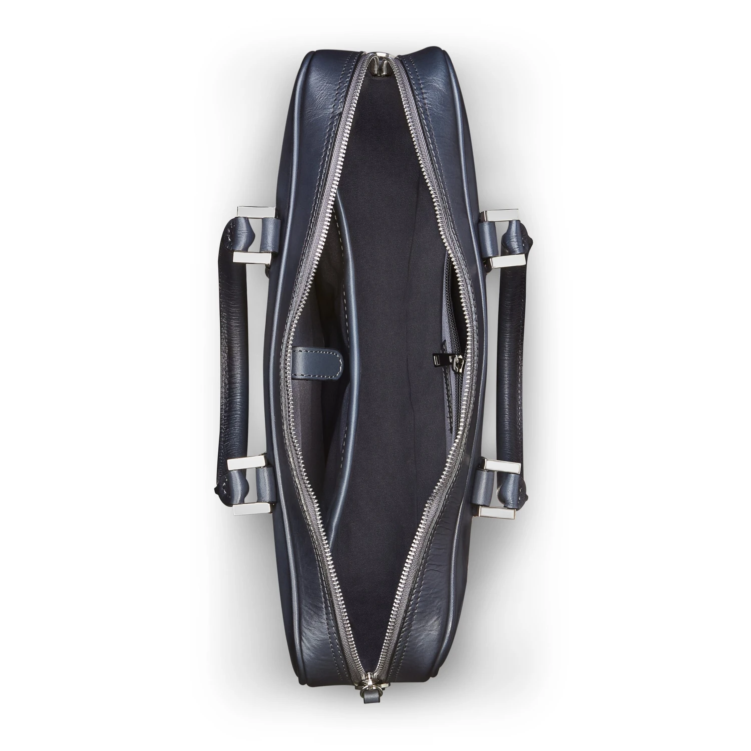 Porte-document En Cuir Marine 5 Porte-document En Cuir Marine – Image 3