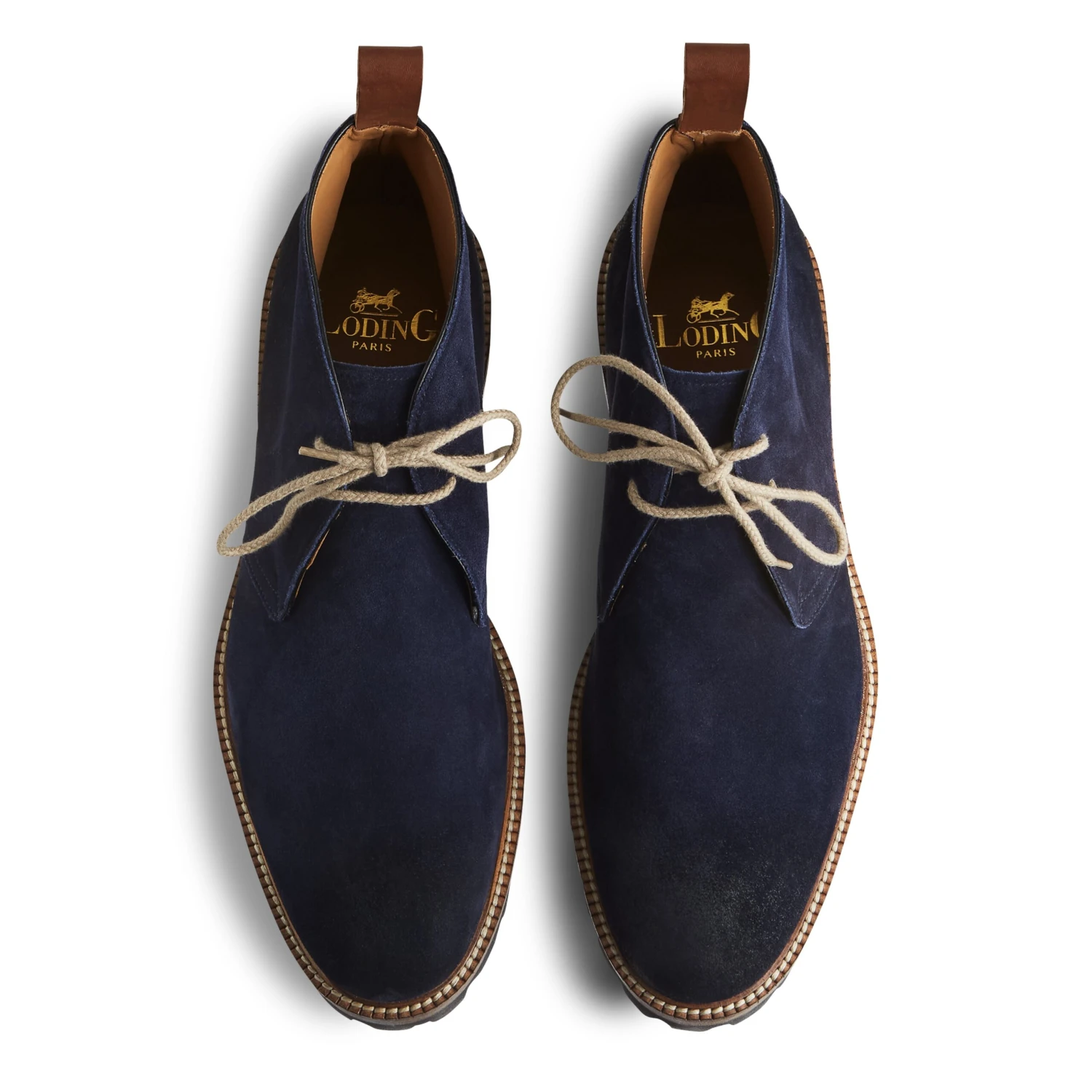 Desert Boots Firmo 393 Veau Velours Bleu 6 Desert Boots Firmo 393 Veau Velours Bleu – Image 4