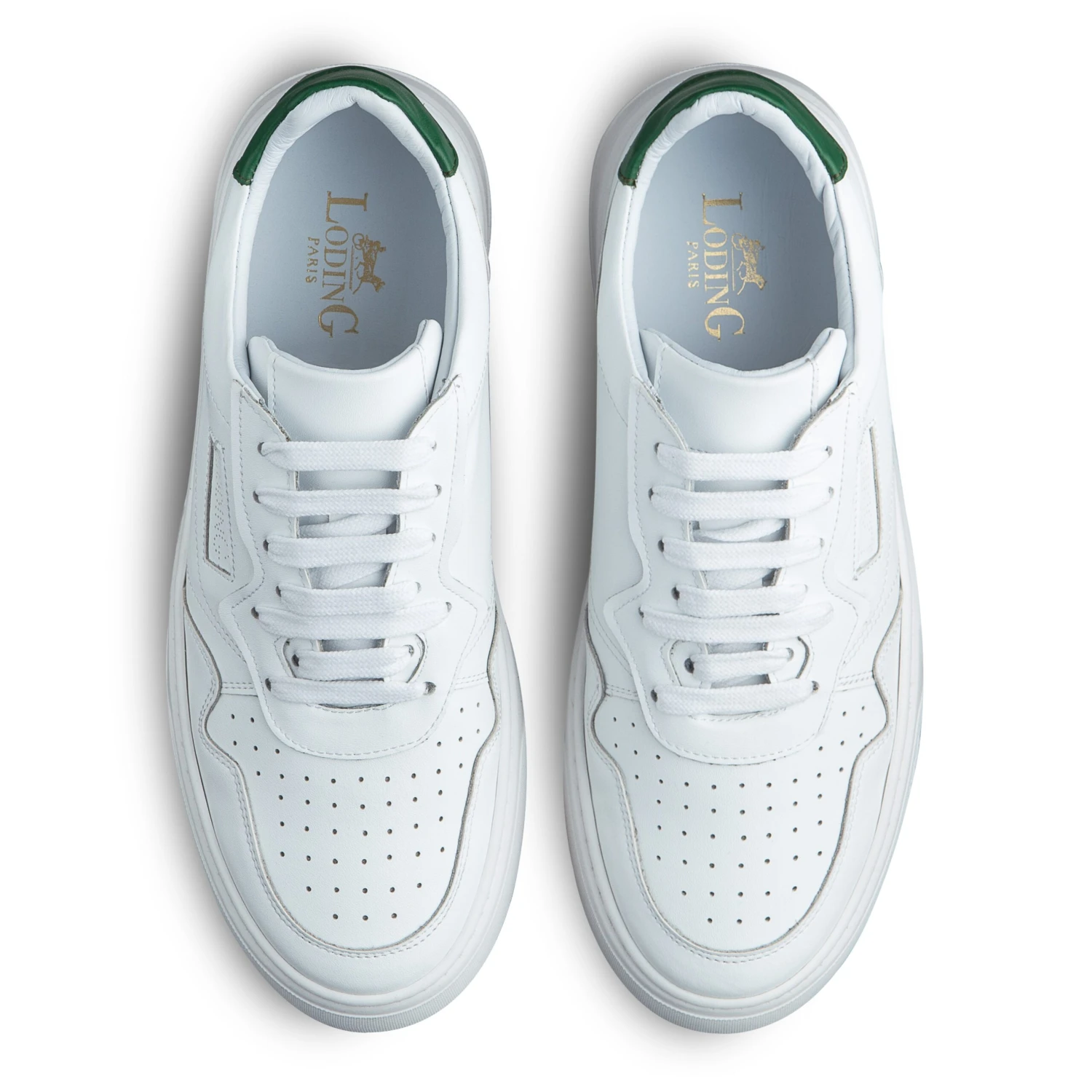 Sneakers Lioni 717 Blanc/vert 4 Sneakers Lioni 717 Blanc/vert – Image 2