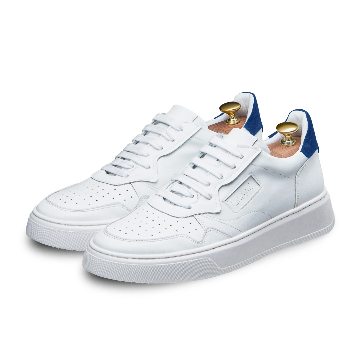Sneakers Lioni 717 Blanc/bleu Roi 3 Sneakers Lioni 717 Blanc/bleu Roi