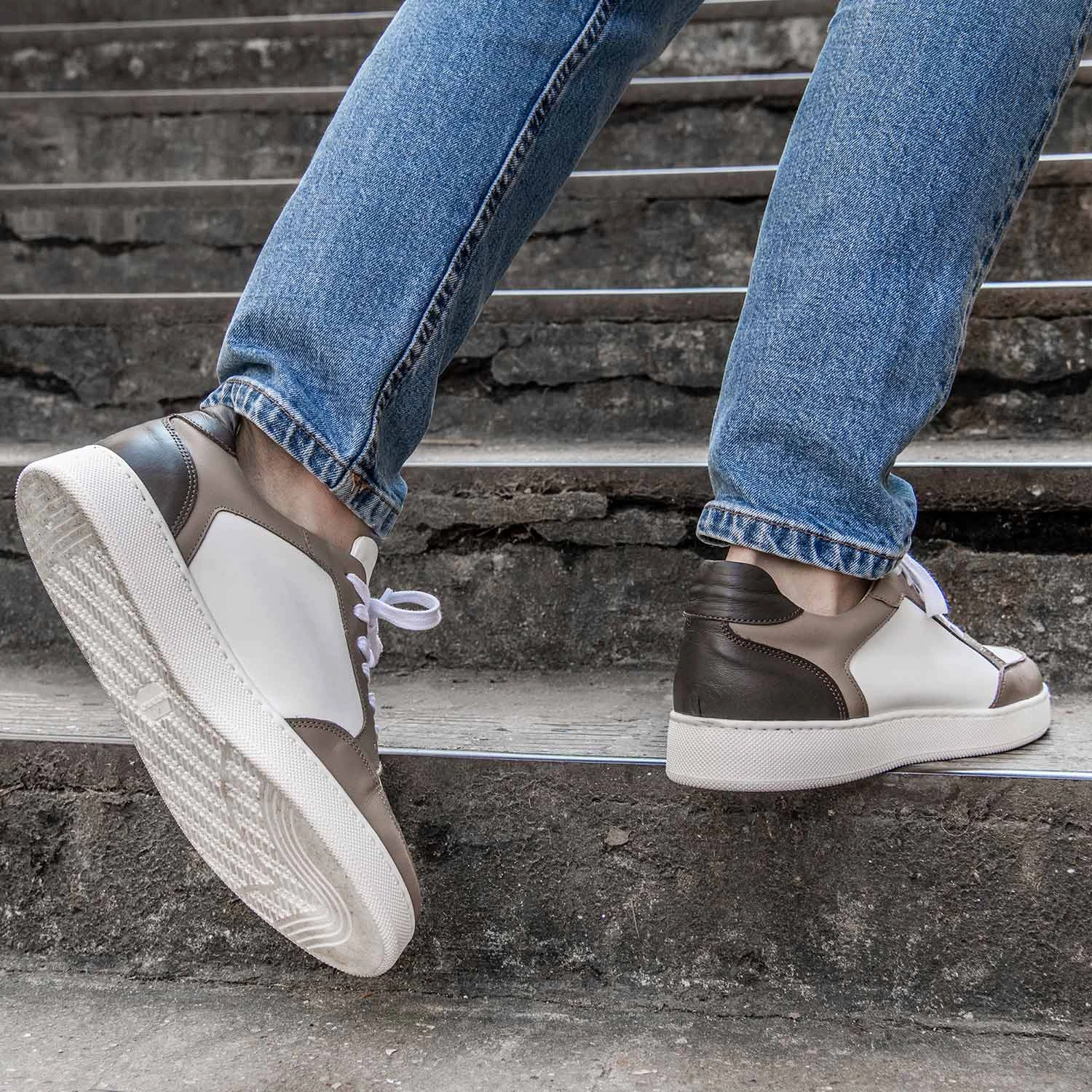 Sneakers Marini 714 Taupe/marron 4 Sneakers Marini 714 Taupe/marron – Image 2