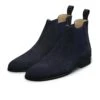 Bottines Basses Shoji 1008 Veau Velours Bleu Marine 1 Bottines Basses Shoji 1008 Veau Velours Bleu Marine -Loding CHA1008SUBL 1