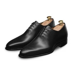 Richelieu One-Cut Ă Bout Fleuri Milan 345 Noir