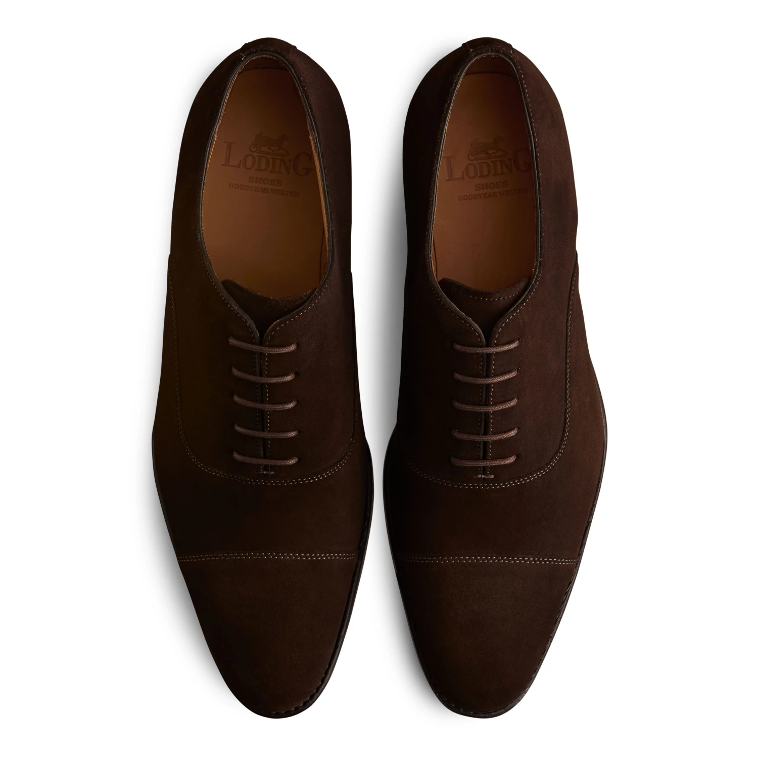 Richelieu à Bout Droit Rapporté Nevisa 351 Veau Velours Marron 4 Richelieu à Bout Droit Rapporté Nevisa 351 Veau Velours Marron – Image 2