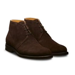 Bottines Chukka Osilo 374 Veau Velours 9 Bottines Chukka Osilo 374 Veau Velours -Loding CHA374SUBR 1 V2