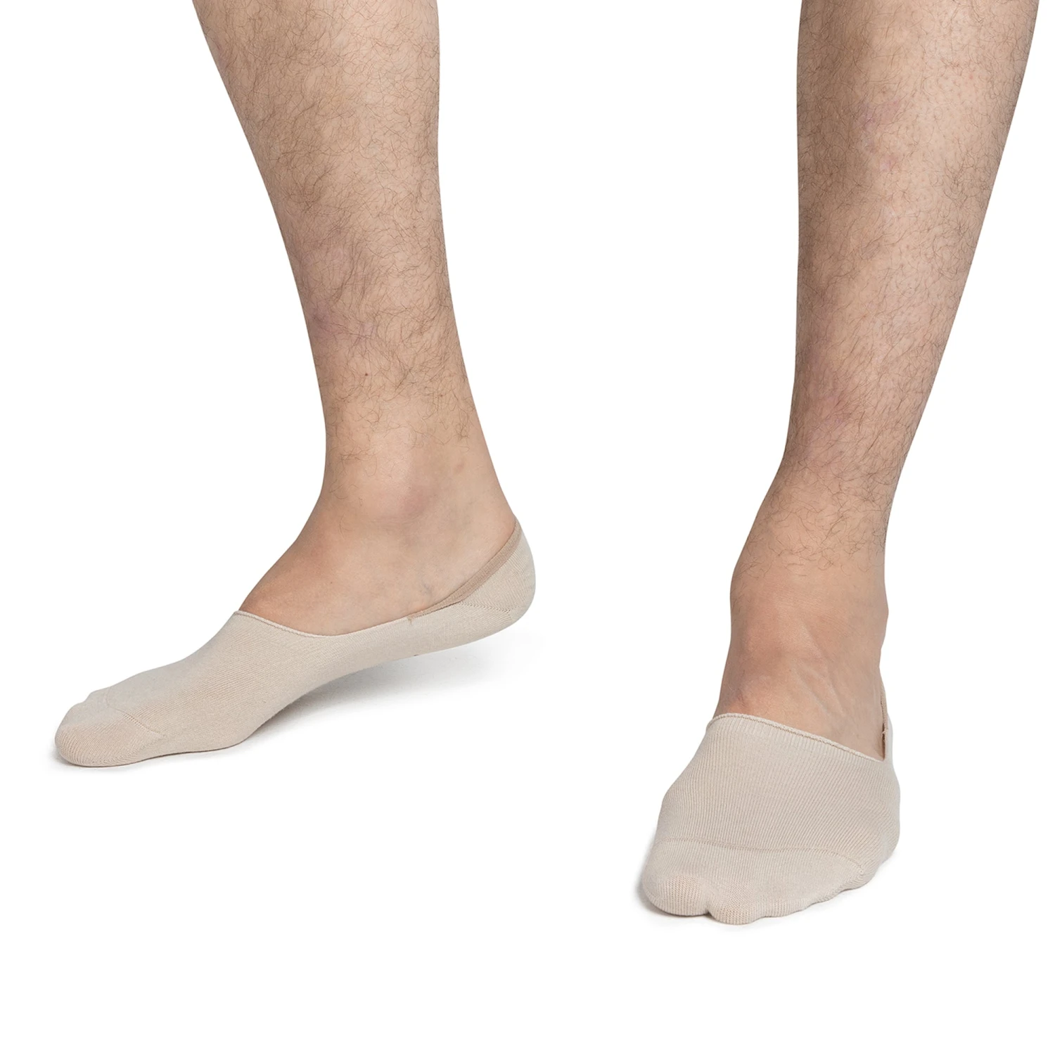 Chaussettes Invisibles Beige 3 Chaussettes Invisibles Beige
