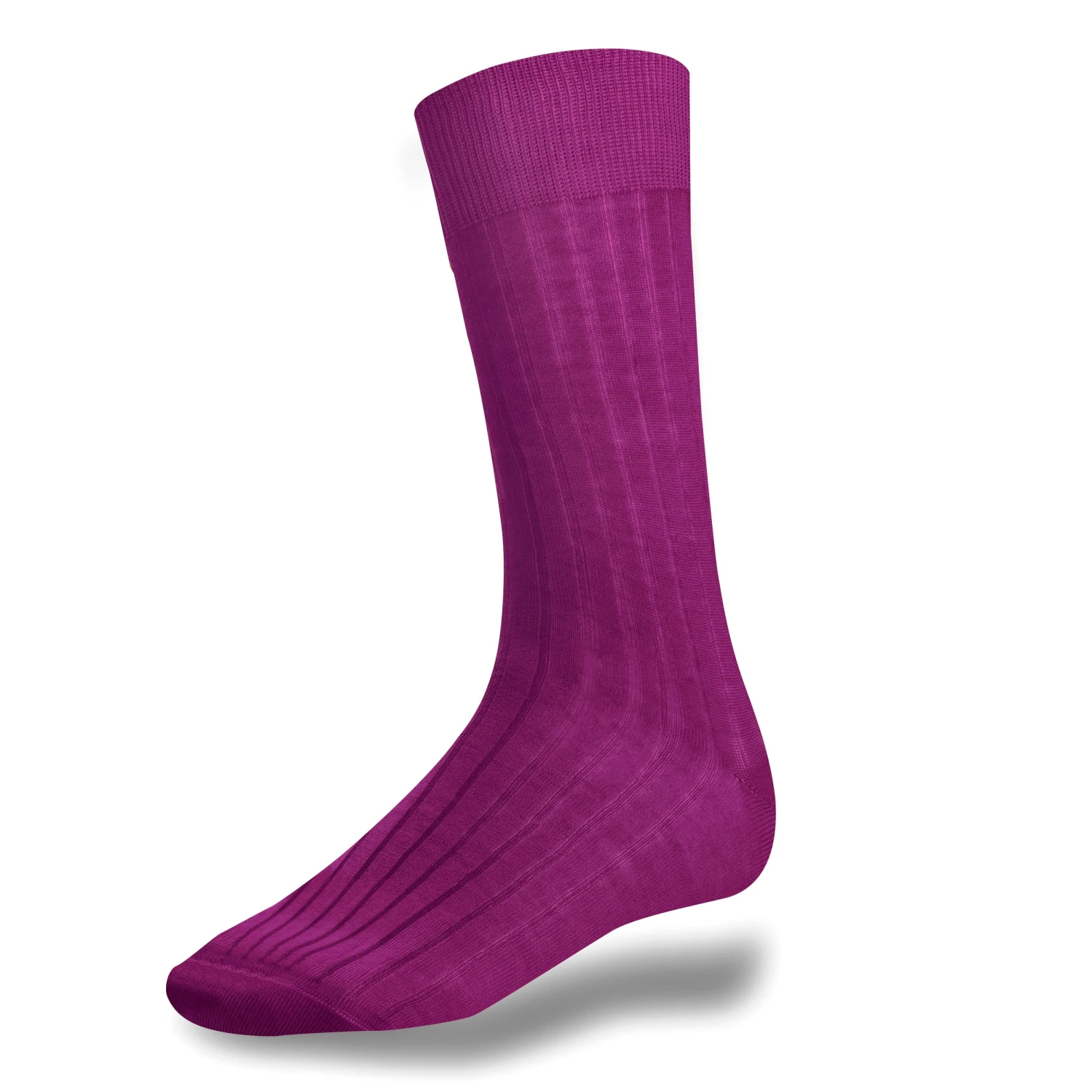 Chaussettes Rose Fushia En Coton Fil D'Ecosse 3 Chaussettes Rose Fushia En Coton Fil D'Ecosse