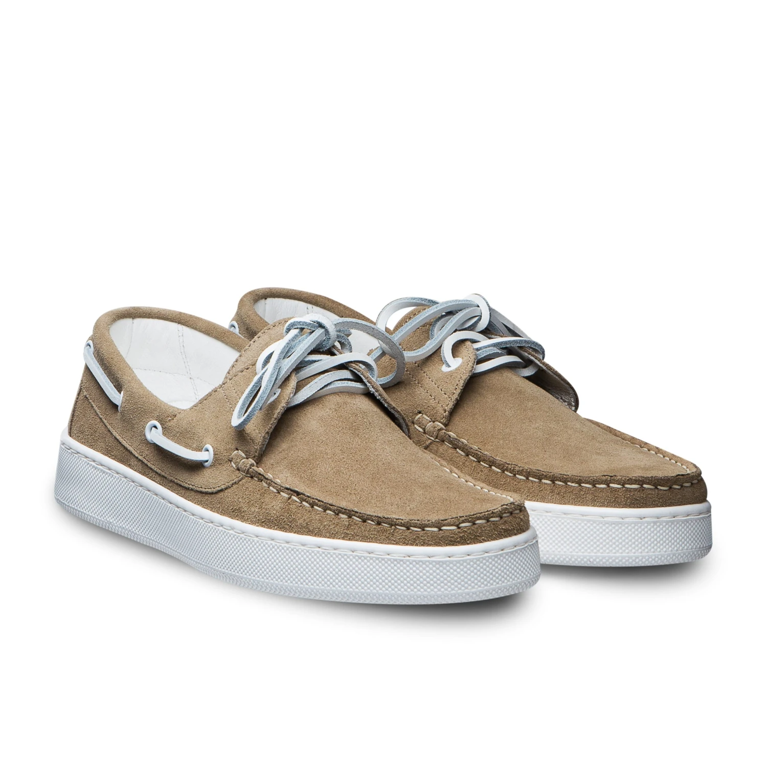 Chaussures Bateau Torca 1102 Veau Velours Sable 4 Chaussures Bateau Torca 1102 Veau Velours Sable – Image 2