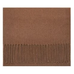 Echarpe Camel En Feutre De Laine Vierge