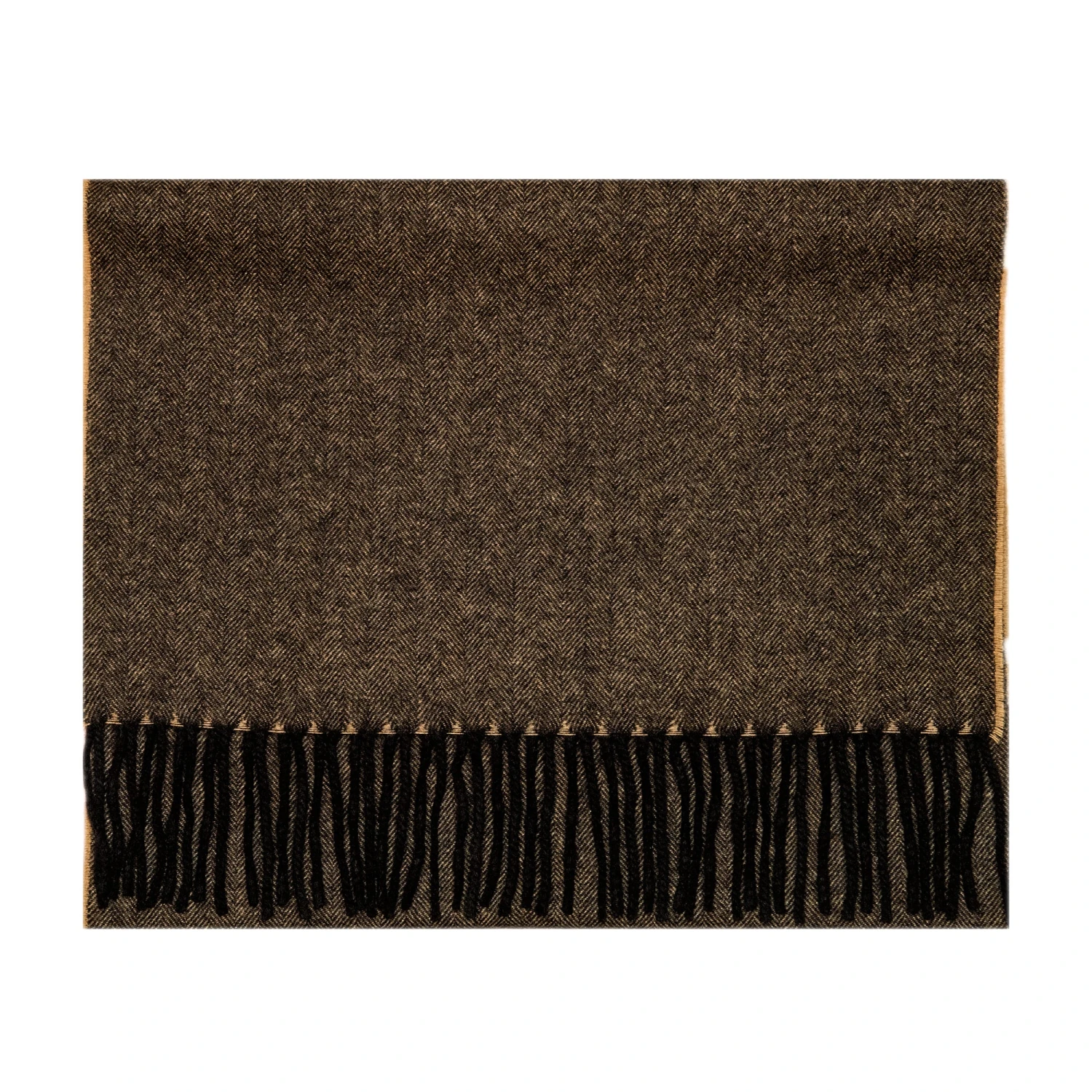 Echarpe Chevrons En Laine Et Cachemire Beige 3 Echarpe Chevrons En Laine Et Cachemire Beige