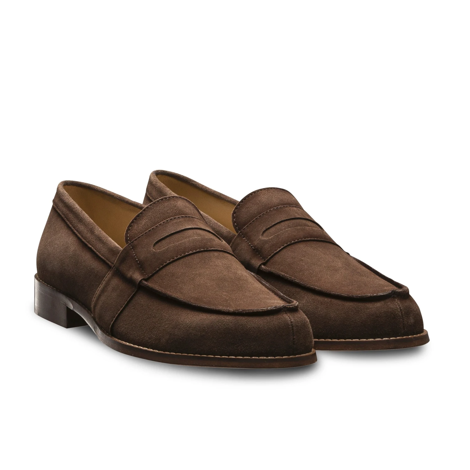 Mocassin Marron En Veau Velours Arizona 1006 7 Mocassin Marron En Veau Velours Arizona 1006 – Image 5