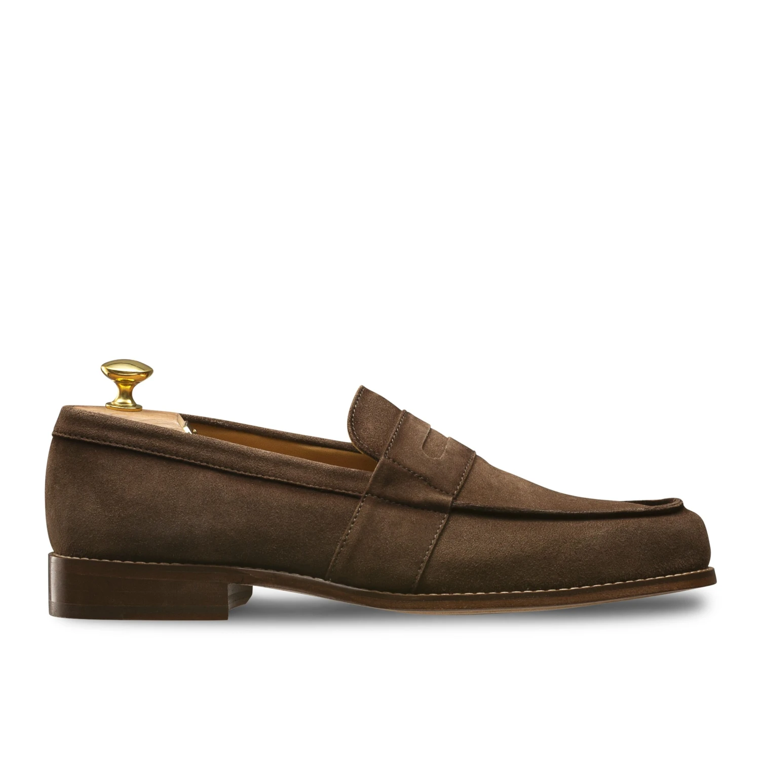 Mocassin Marron En Veau Velours Arizona 1006 4 Mocassin Marron En Veau Velours Arizona 1006 – Image 2