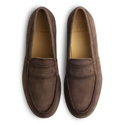 Mocassin Marron En Veau Velours Arizona 1006 10 Mocassin Marron En Veau Velours Arizona 1006 -Loding mocassin homme veau velours suede marron 1006SUBR 4